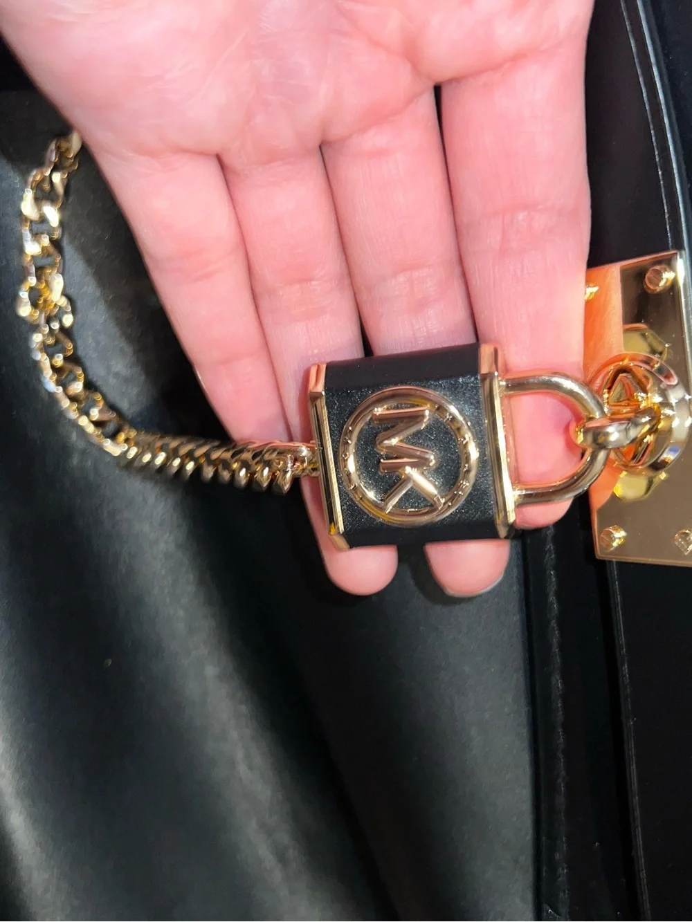 Michael Kors Hamilton Legacy Belted Satchel Handbag 👜✨